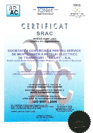 Certificat ISO 9001